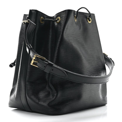 Louis Vuitton Epi Petit Noe Black 3 of 9