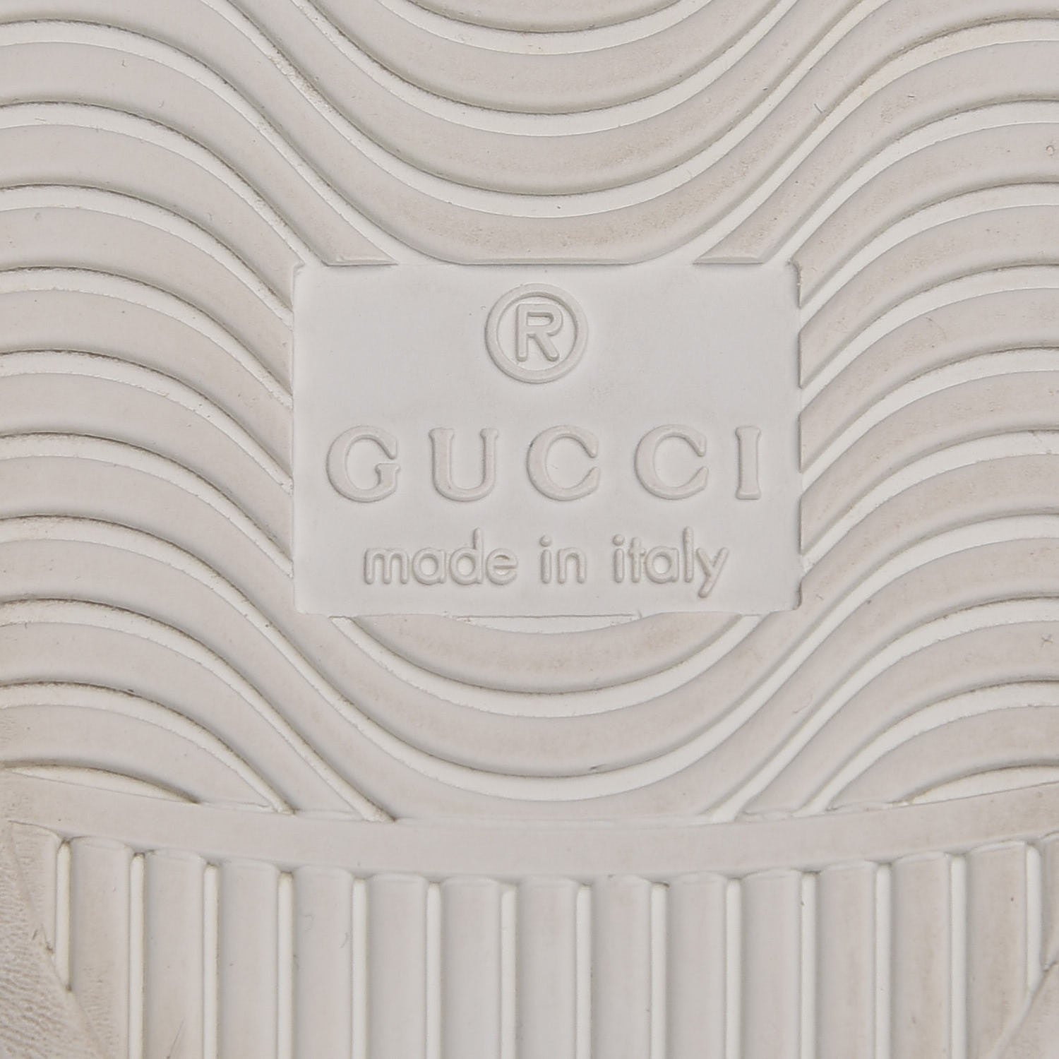 Gucci Calfskin Web Pearl Studded Ace Sneakers 36.5 White 8 of 11
