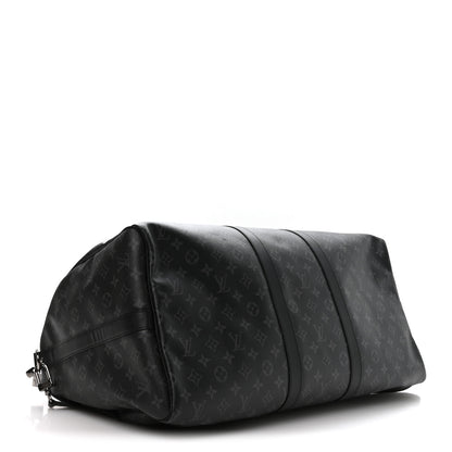 Louis Vuitton Monogram Eclipse Keepall Bandouliere 55 3 of 9