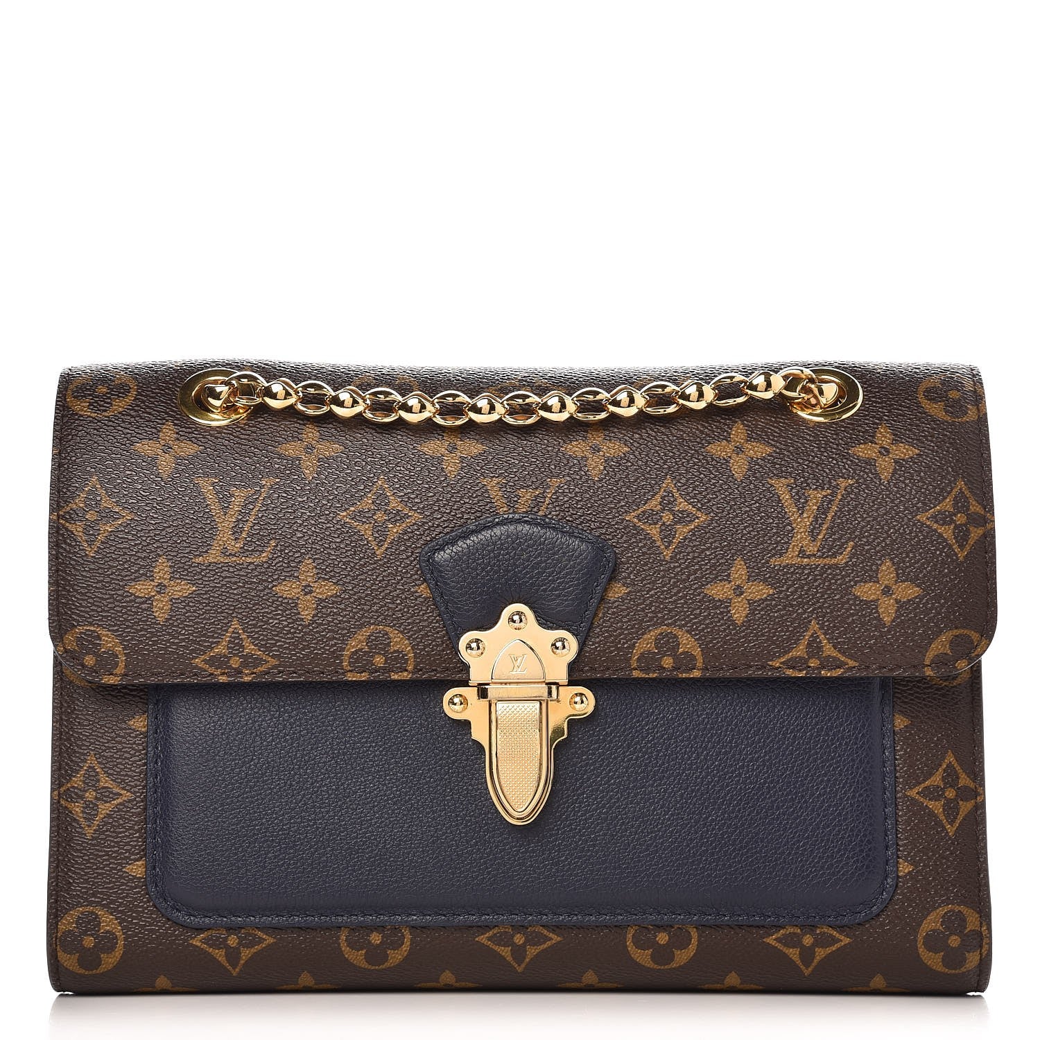 Louis Vuitton Monogram Victoire Blue Marine 1 of 9