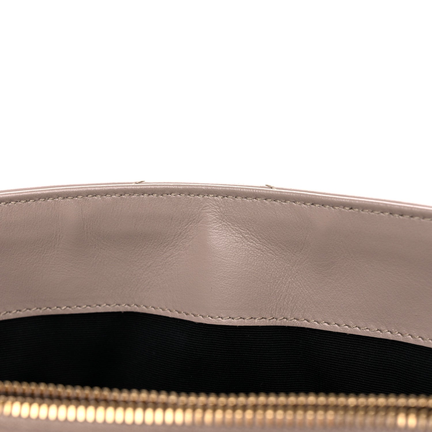 Saint Laurent Calfskin Y Quilted Monogram Medium Loulou Chain Satchel Light Natural 12 of 13