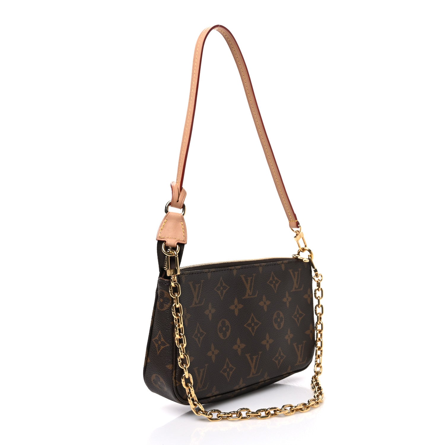 Louis Vuitton Monogram Chain Pochette Accessories 3 of 10