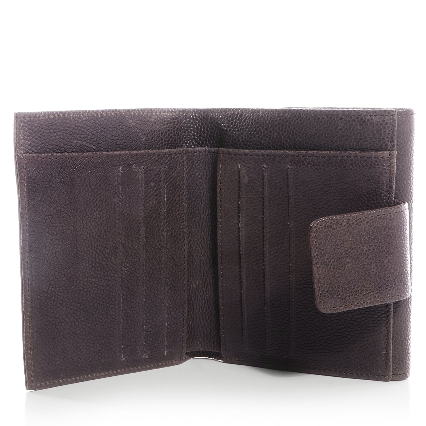 Caviar Outdoor Ligne French Wallet Brown