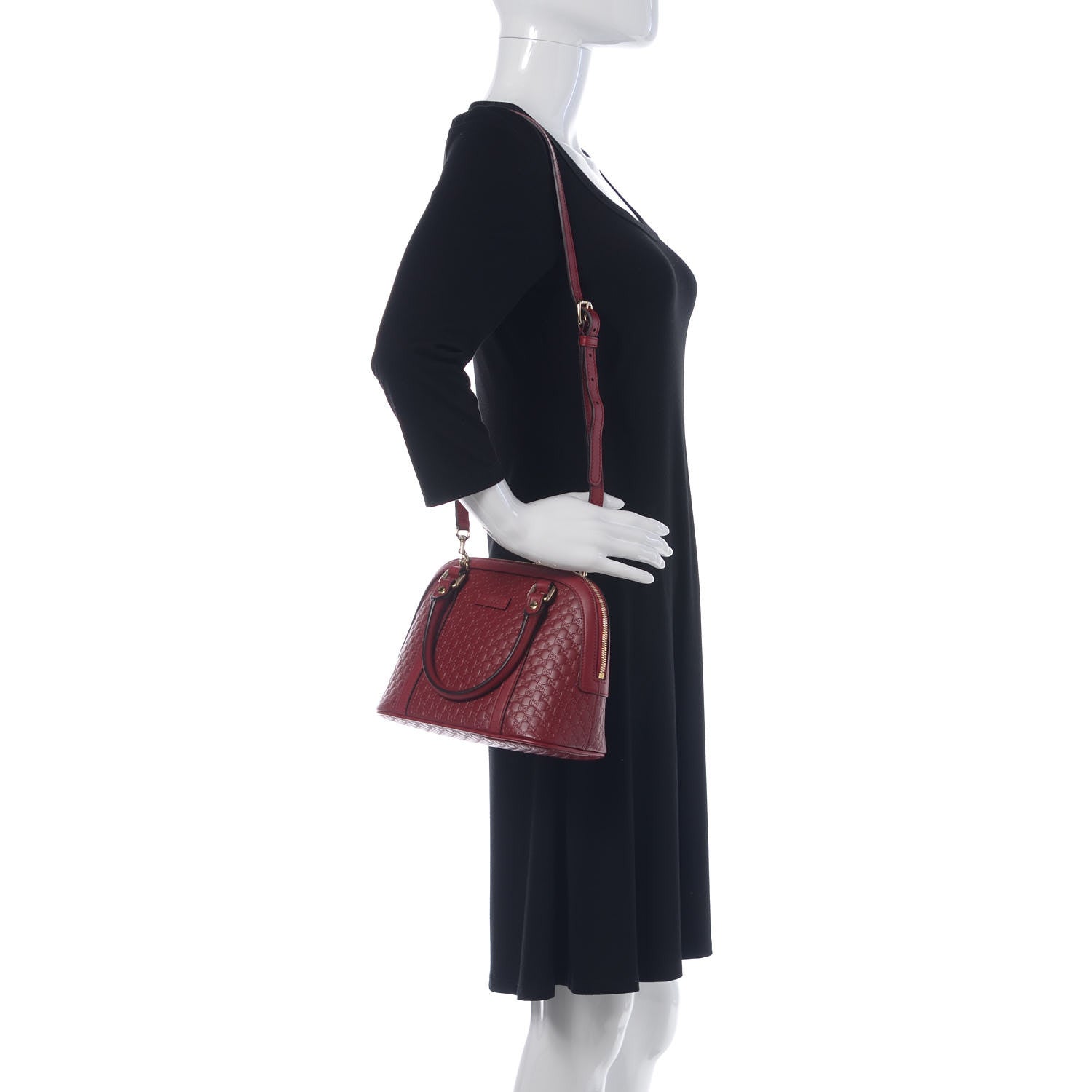 Gucci Soft Microguccissima Mini Dome Bag Rosso 2 of 9