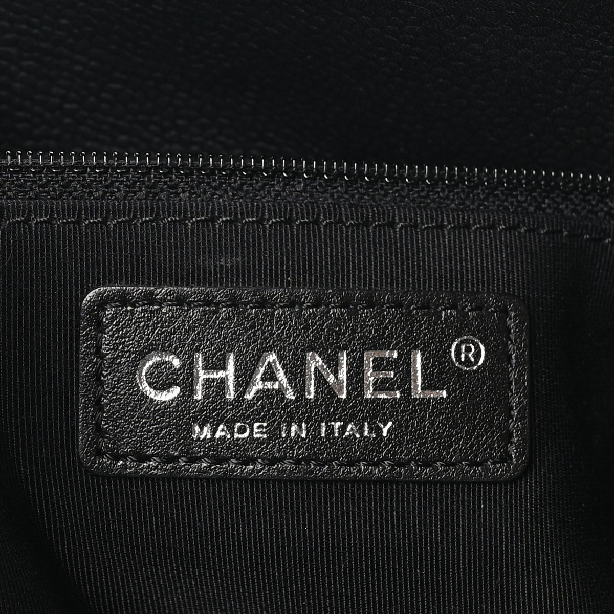 Caviar Quilted Urban Companion Shopping Tote Black