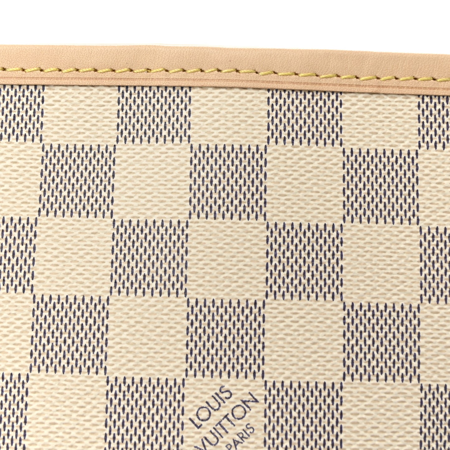 Damier Azur Neo Neverfull MM Rose Ballerine