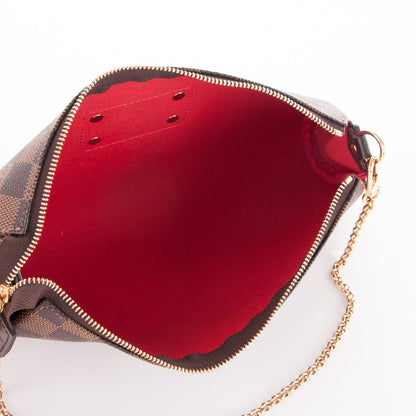 Louis Vuitton Damier Ebene Eva Clutch 6 of 8