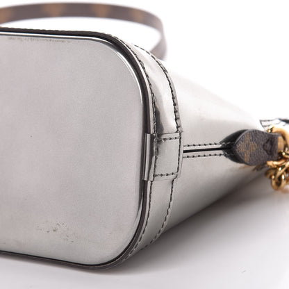 Louis Vuitton Patent Monogram Miroir Mirror Mini Alma Gris Metal 10 of 12
