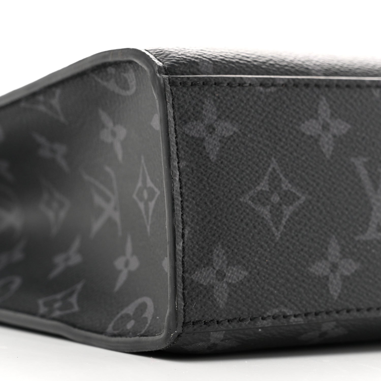 Louis Vuitton Monogram Eclipse Sac Plat Horizontal Zipper 8 of 12