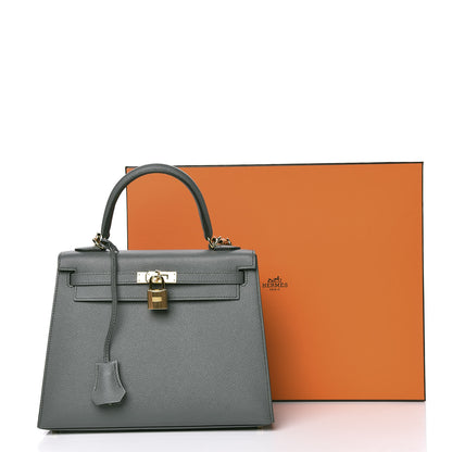 Hermes Epsom Kelly Sellier 25 Vert Amande 39 of 39