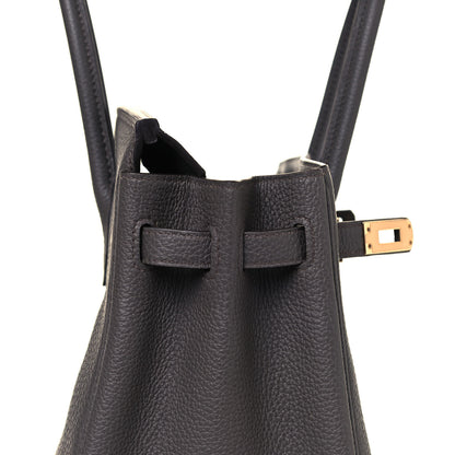 Hermes Togo Birkin 25 Etain 15 of 34