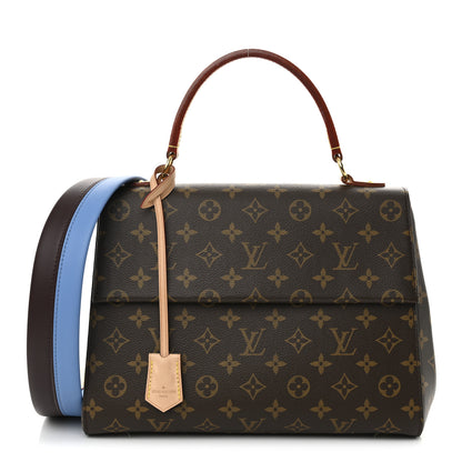 Louis Vuitton Monogram Cluny MM Blue Glacial 1 of 12