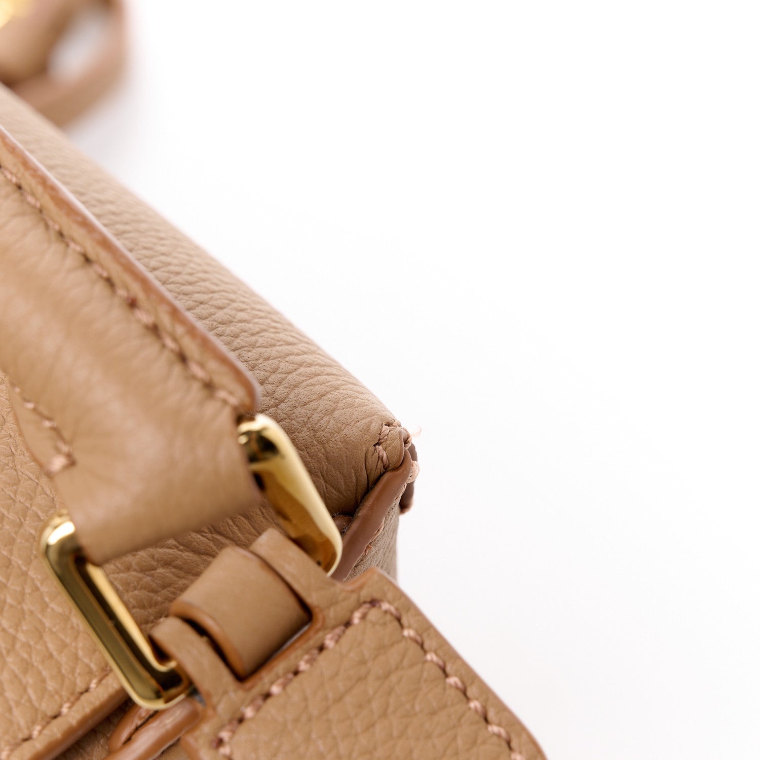 Loewe Calfskin Mini Puzzle Edge Bag Toffee 11 of 12