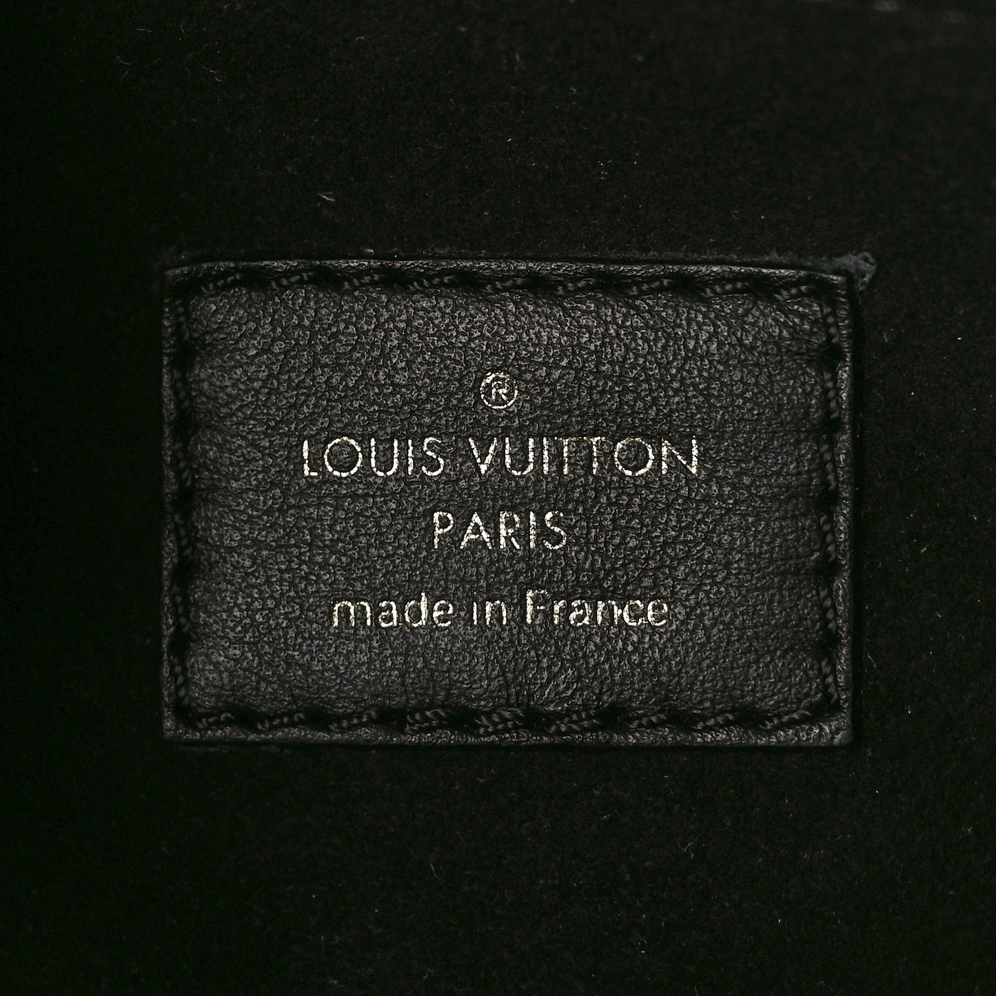 Calfskin Monogram On My Side PM Black
