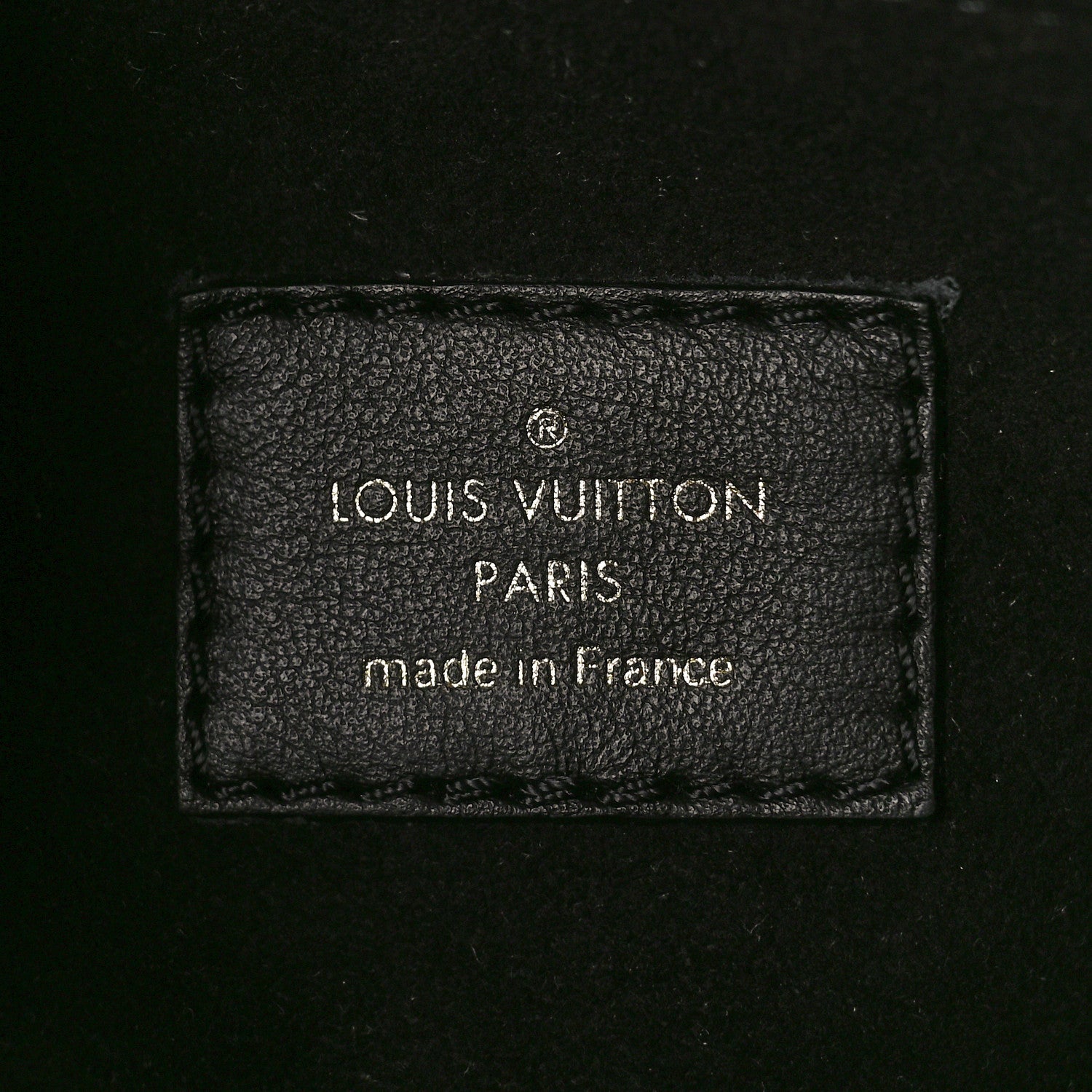 Louis Vuitton Calfskin Monogram On My Side PM Black 6 of 8