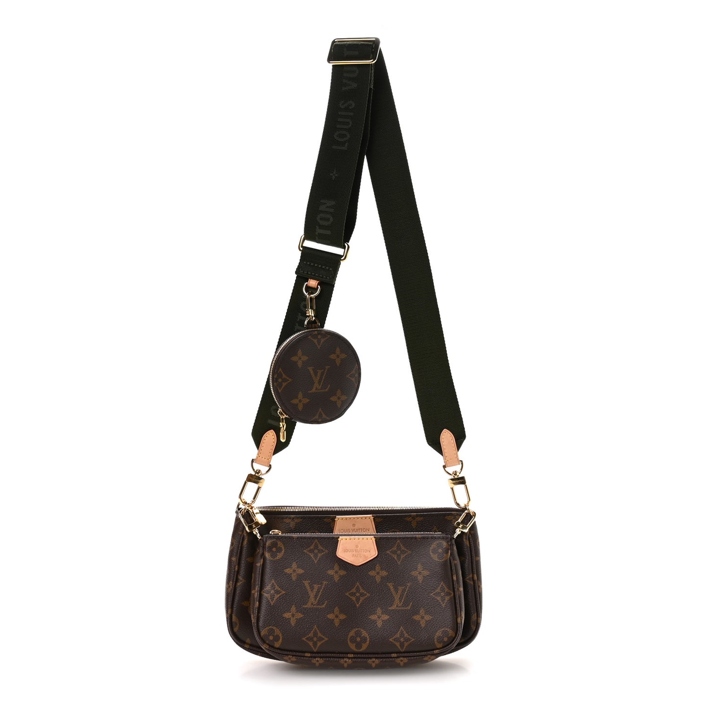 Monogram Multi Pochette Accessories Kaki