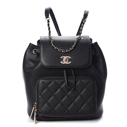 Chanel Caviar Quilted Business Affinity Backpack Black 1 of 10