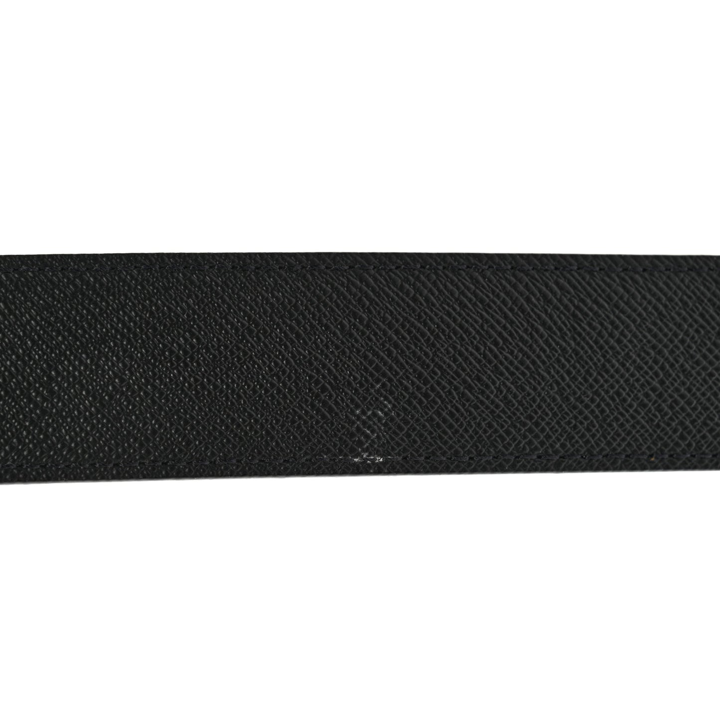 Calfskin Monogram 30mm LV Initiales Reversible Belt 85 34 Black