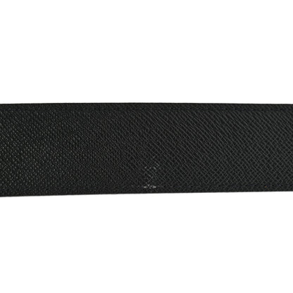 Louis Vuitton Calfskin Monogram 30mm LV Initiales Reversible Belt 85 34 Black 11 of 13