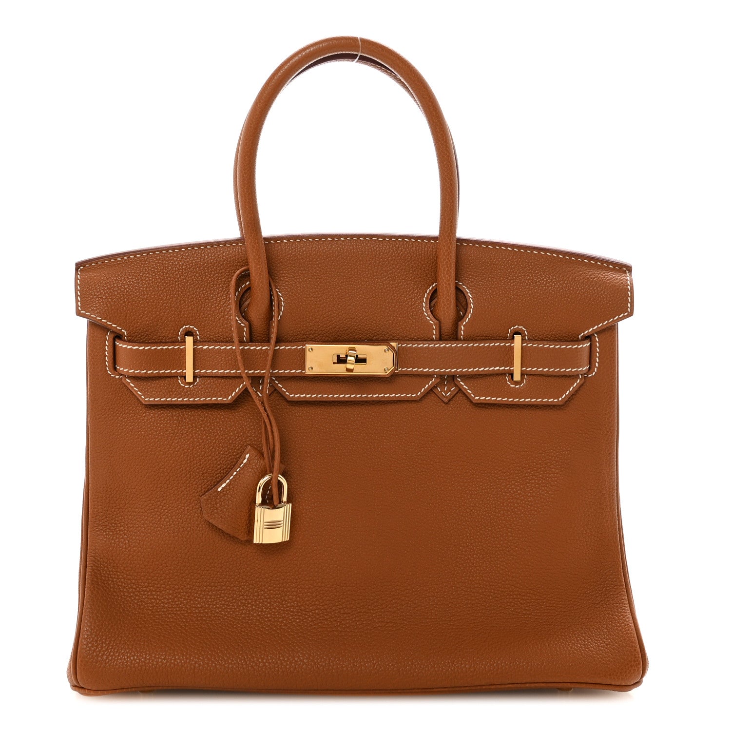 Hermes Togo Birkin 30 Gold 1 of 13