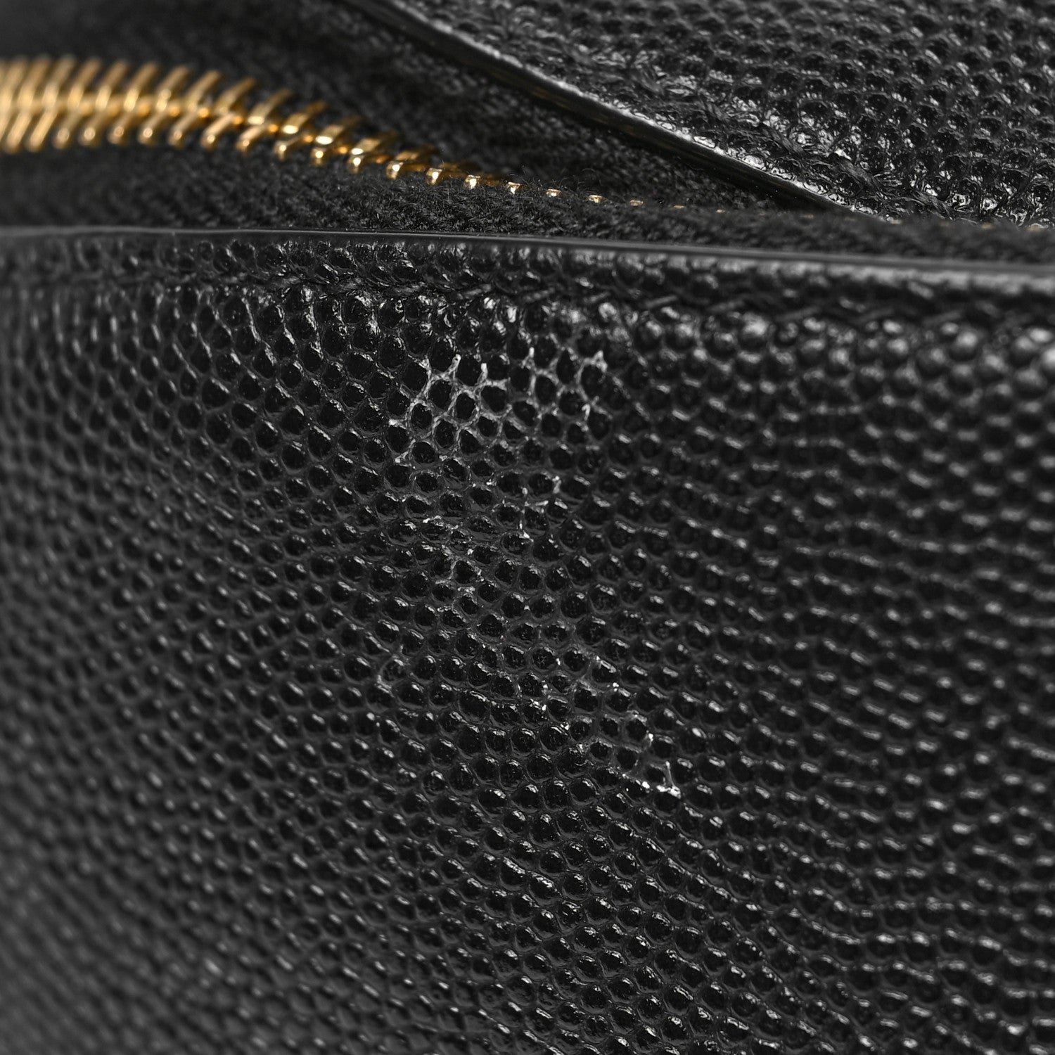 Saint Laurent Grain De Poudre Monogram Belt Bag Black 7 of 9