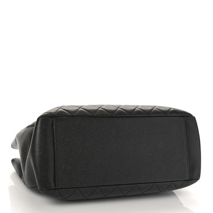 Chanel Caviar Quilted Grand Shopping Tote GST Black 4 of 10
