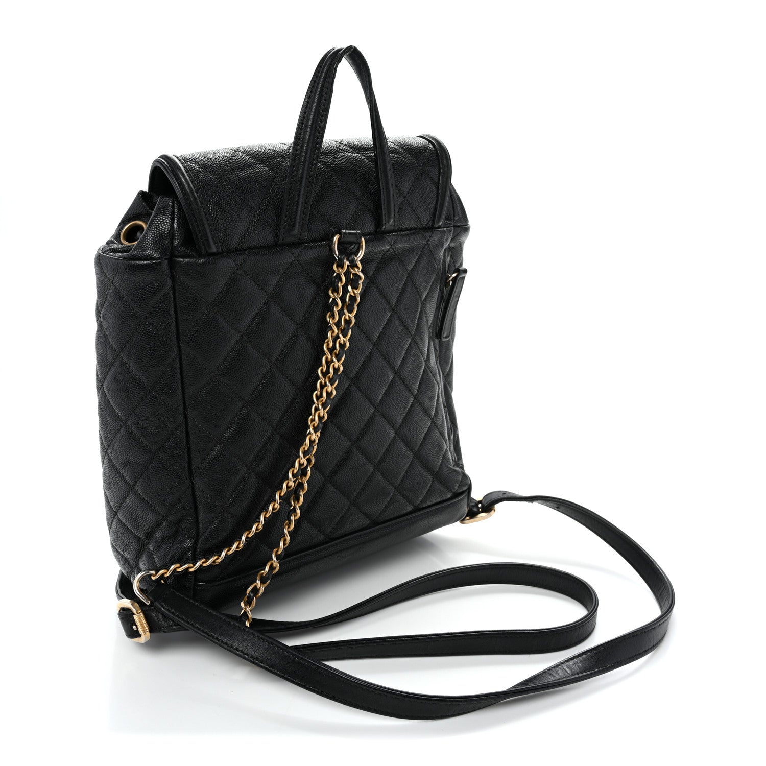 Chanel Caviar Quilted Small Filigree Backpack Black 3 of 10