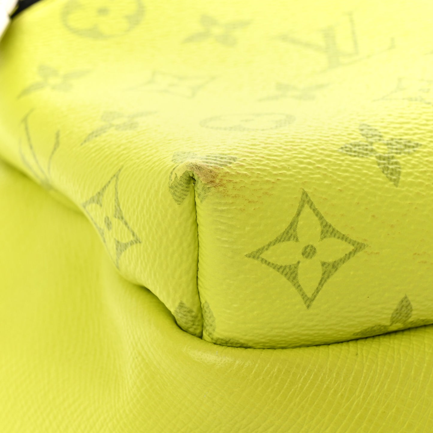 Taiga Monogram Discovery Backpack PM Yellow