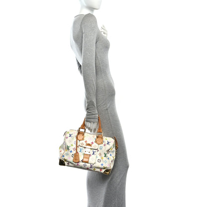 Louis Vuitton Monogram Multicolor Speedy 30 White 2 of 10