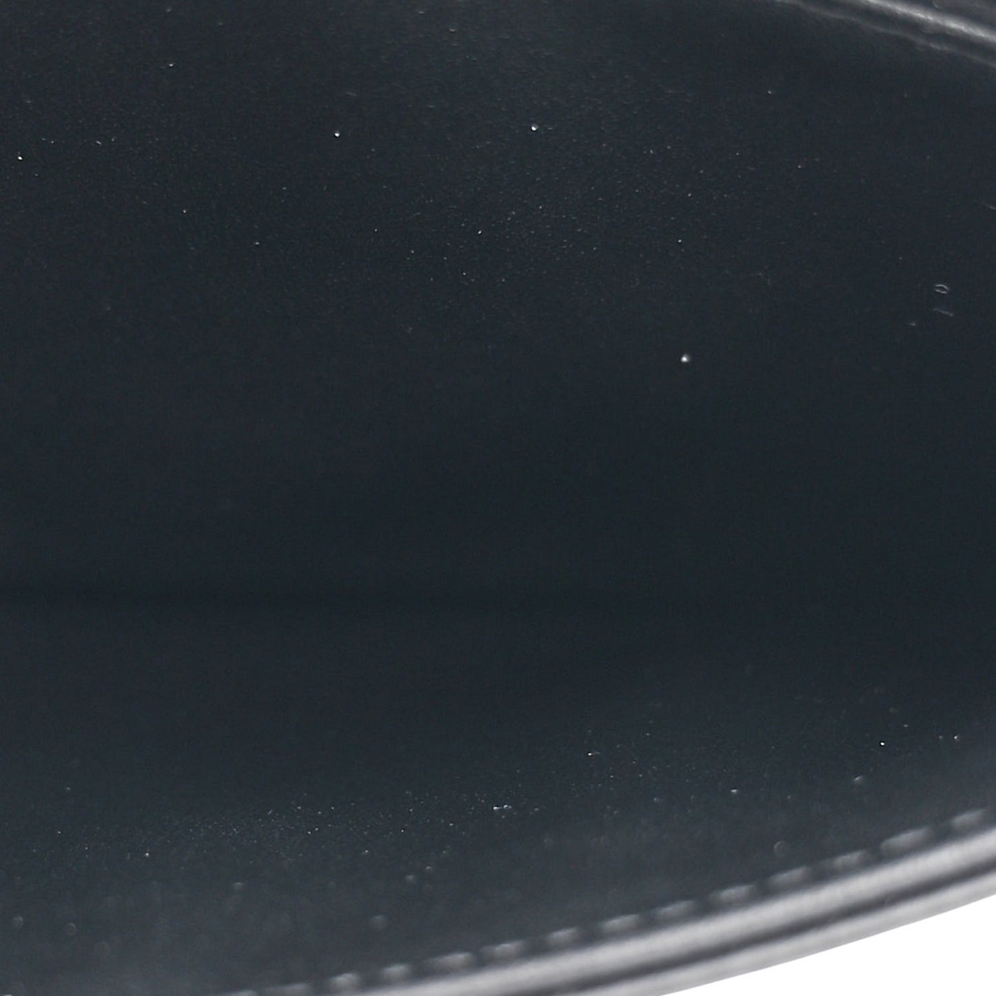 Calfskin Macrocannage Diamond Caro Zipped Pouch With Chain Black