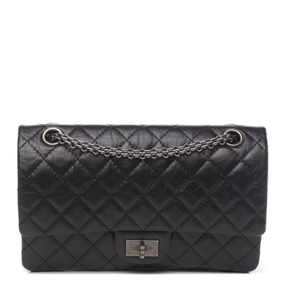 Chanel Aged Calfskin Quilted 2.55 Reissue 225 Flap Black 1 of 10
