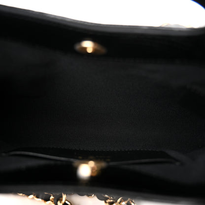 Chanel Calfskin Lizard Embossed Quilted Nano 31 Shopping Bag Black 4 of 10