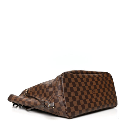 Louis Vuitton Damier Ebene Neo Neverfull MM Rose Ballerine 5 of 13