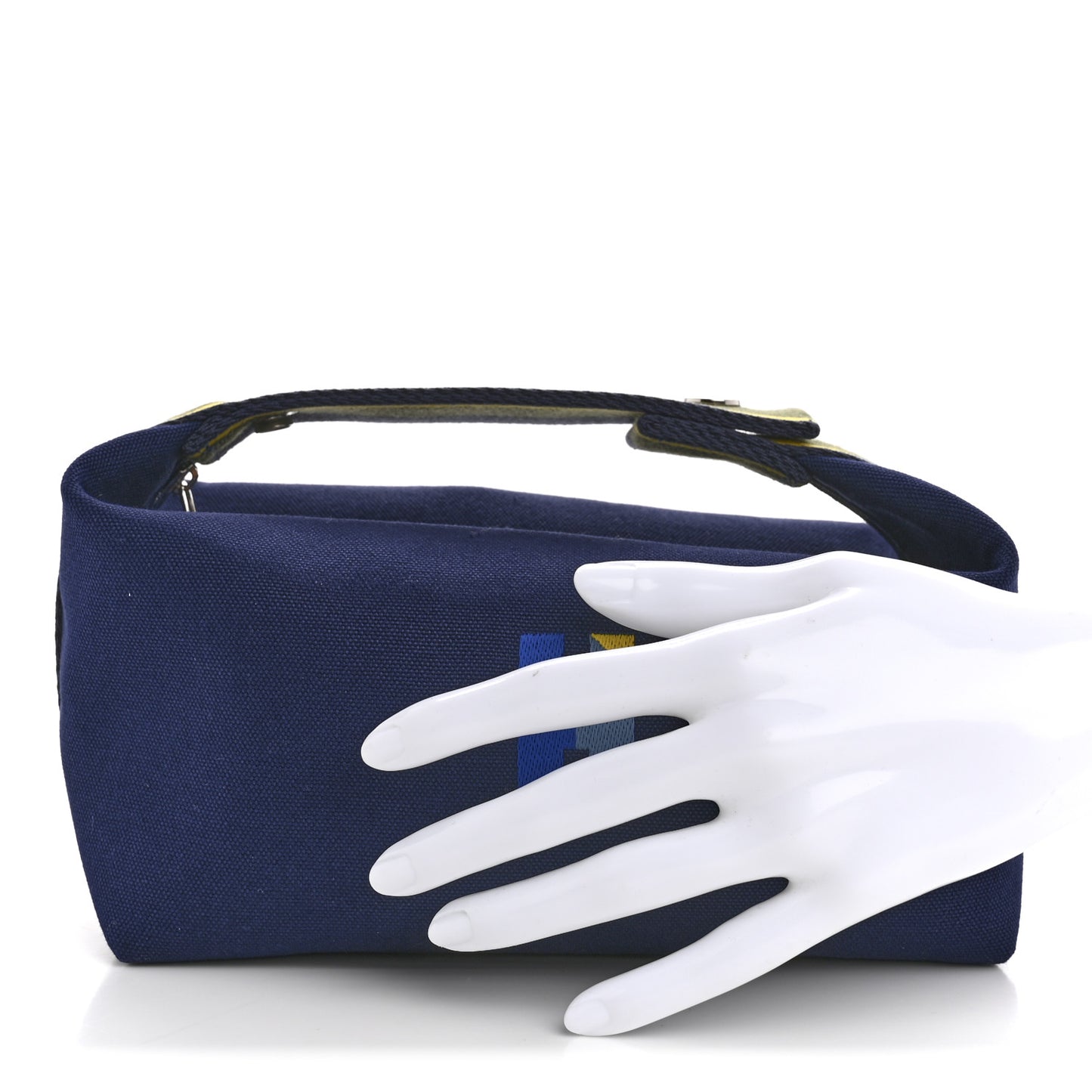 Canvas Small Bride-A-Brac Pavillon Pouch Marine