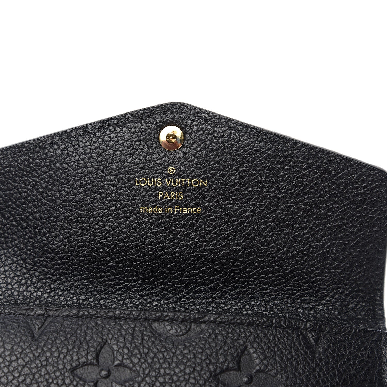 Louis Vuitton Empreinte Key Pouch Black 5 of 5