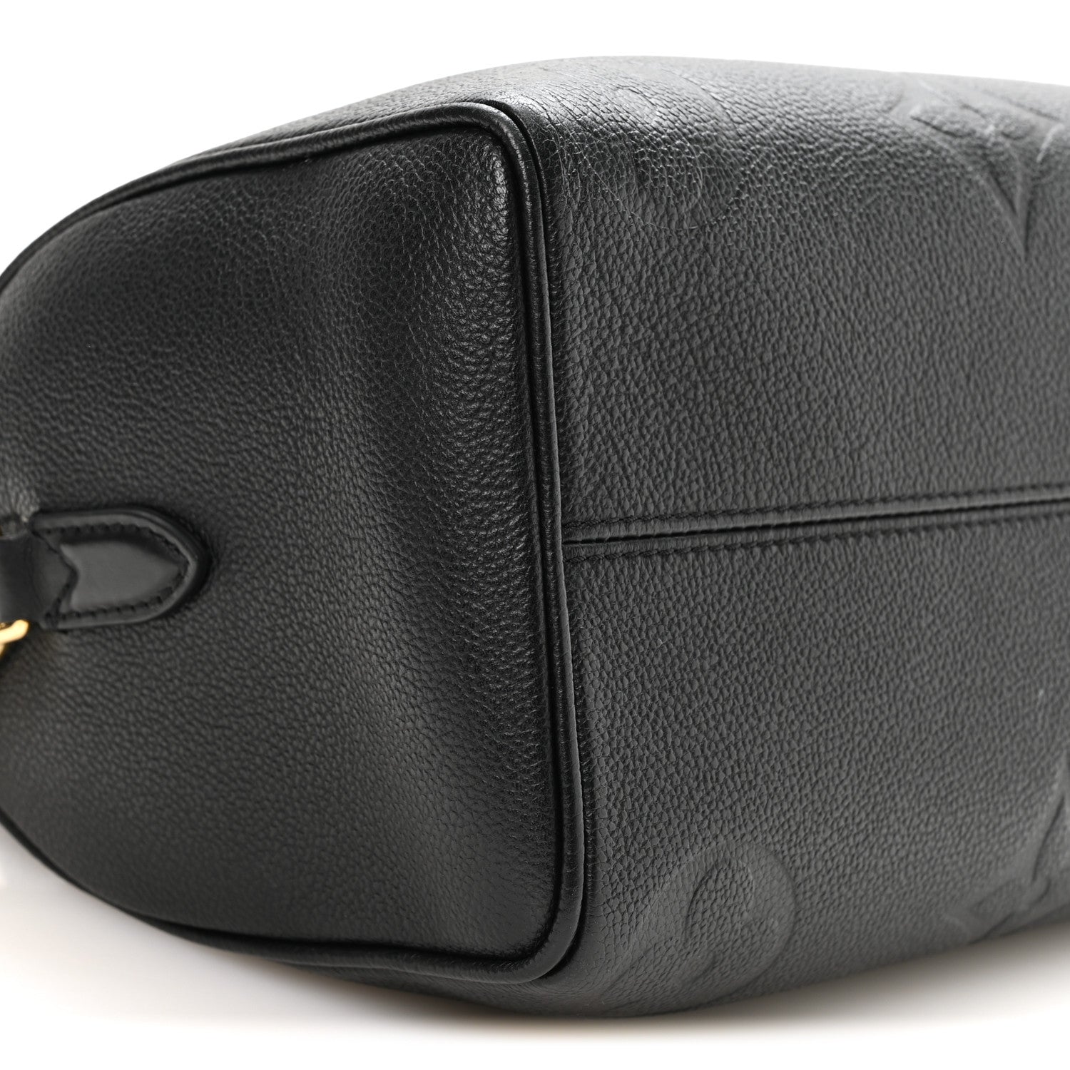 Louis Vuitton Empreinte Monogram Giant Speedy Bandouliere 25 Black 8 of 10