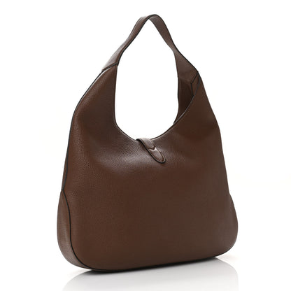 Gucci Soft Grained Calfskin Large Jackie Hobo Nut Brown 4 of 12