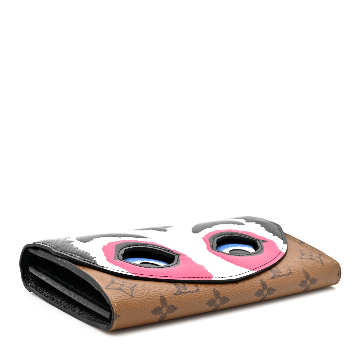 Reverse Monogram Kabuki Sarah Wallet