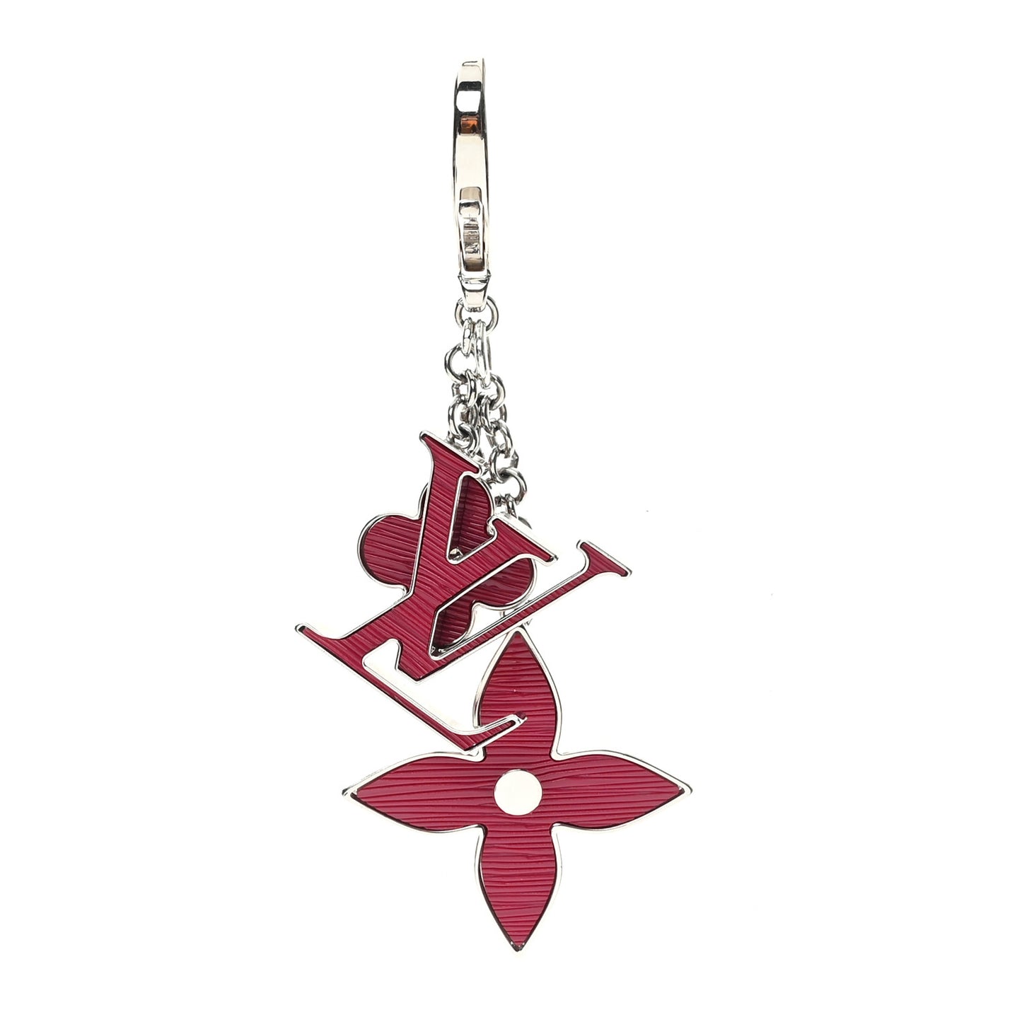 Fleur d Epi Bag Charm Fuchsia