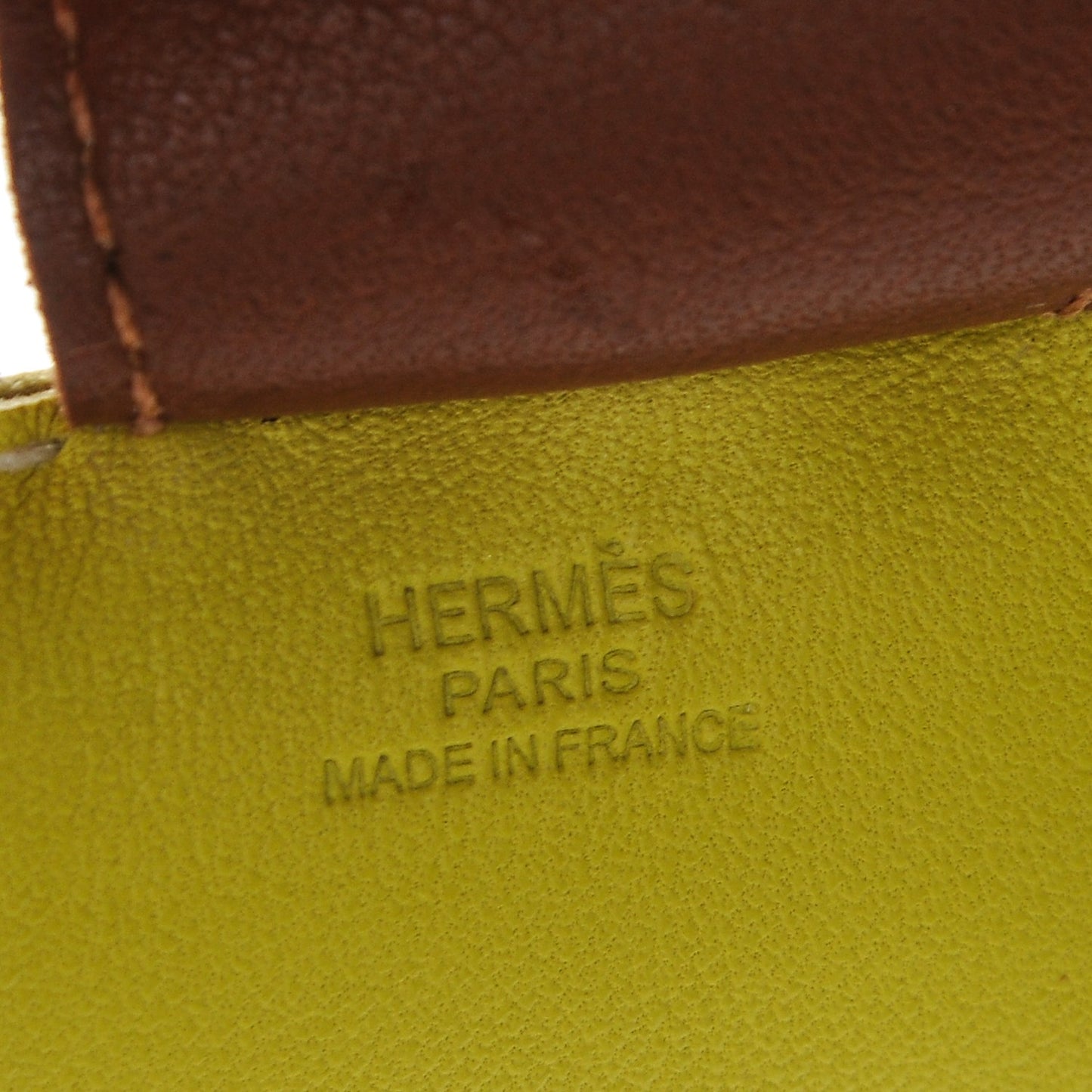 Milo Lambskin Grigri Rodeo Horse Bag Charm MM Lime Menthe Fauve