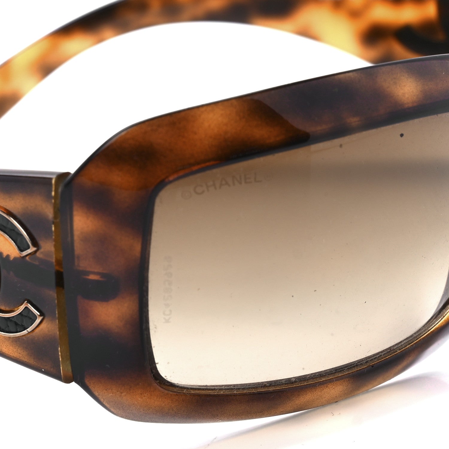 Chanel Oval Sunglasses 6022-Q Tortoise 7 of 7