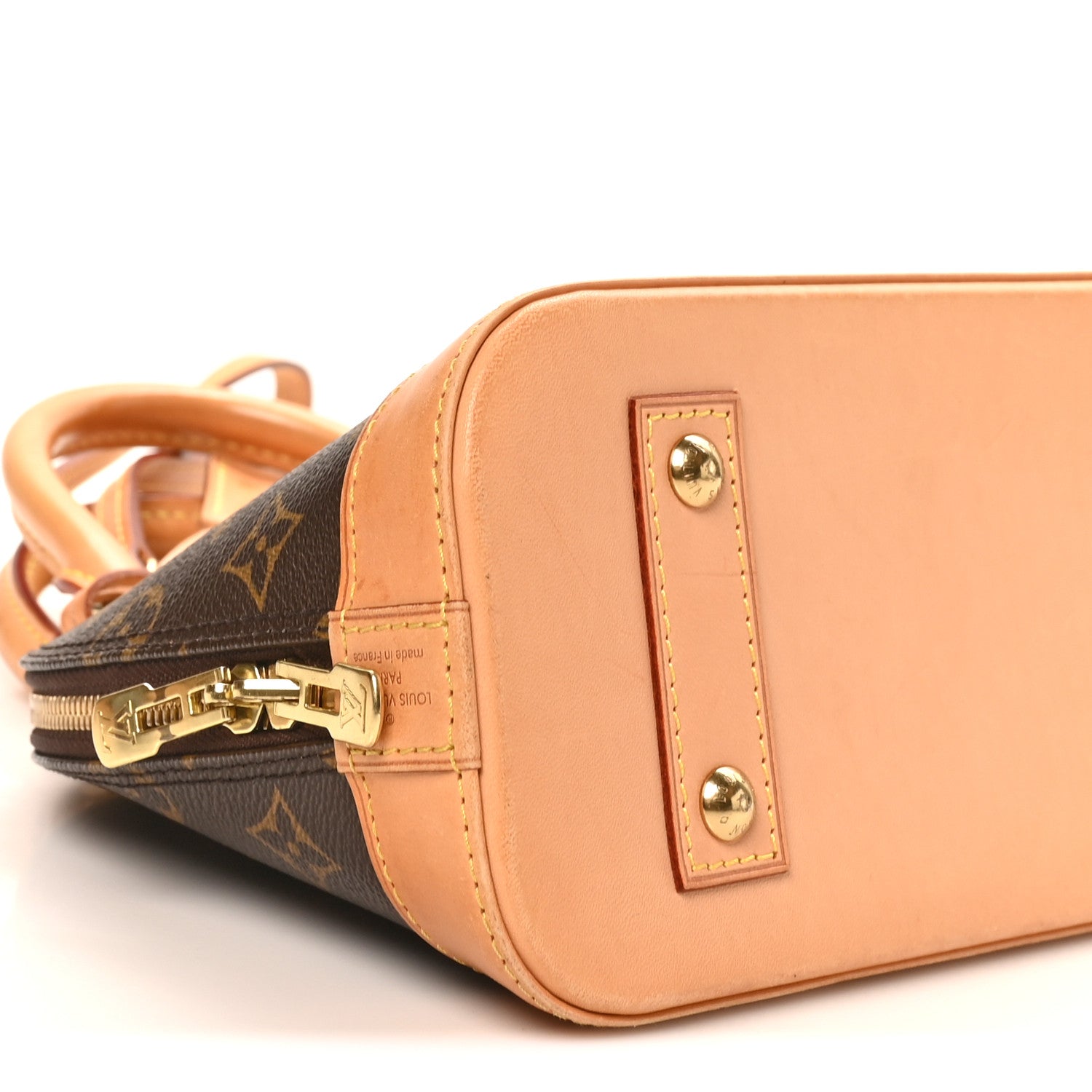 Louis Vuitton Monogram Alma BB 8 of 9