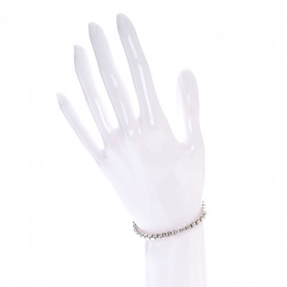 Tiffany Sterling Silver 4mm Venetian Link Bracelet 2 of 5