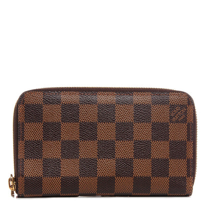 Louis Vuitton Damier Ebene Zippy Compact Wallet 1 of 8