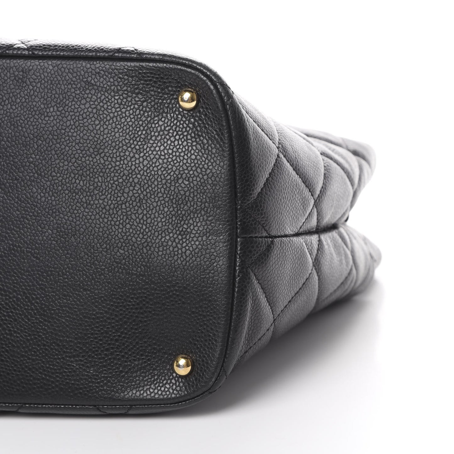 Caviar Quilted Timeless CC Soft Tote Black