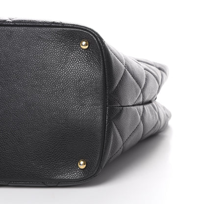 Chanel Caviar Quilted Timeless CC Soft Tote Black 9 of 10