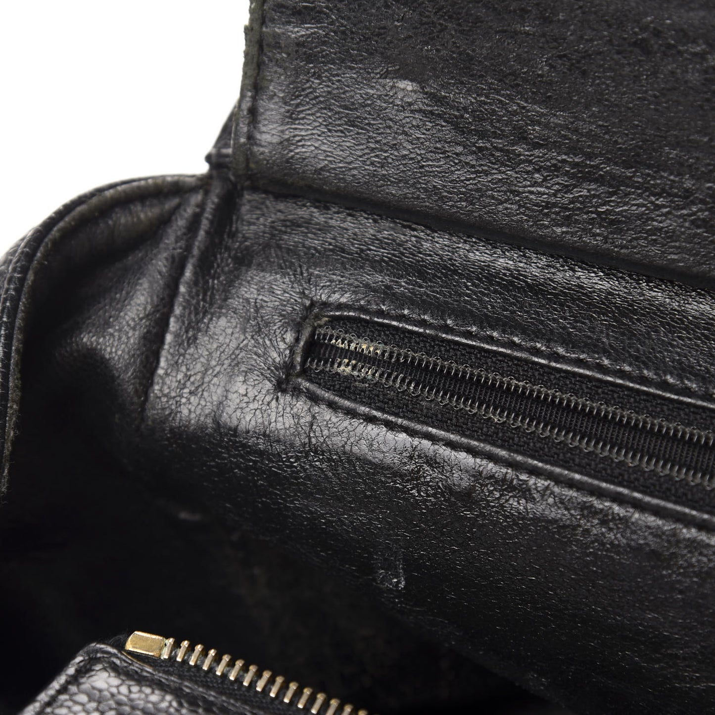 Caviar Quilted Petit Timeless Tote PTT Black
