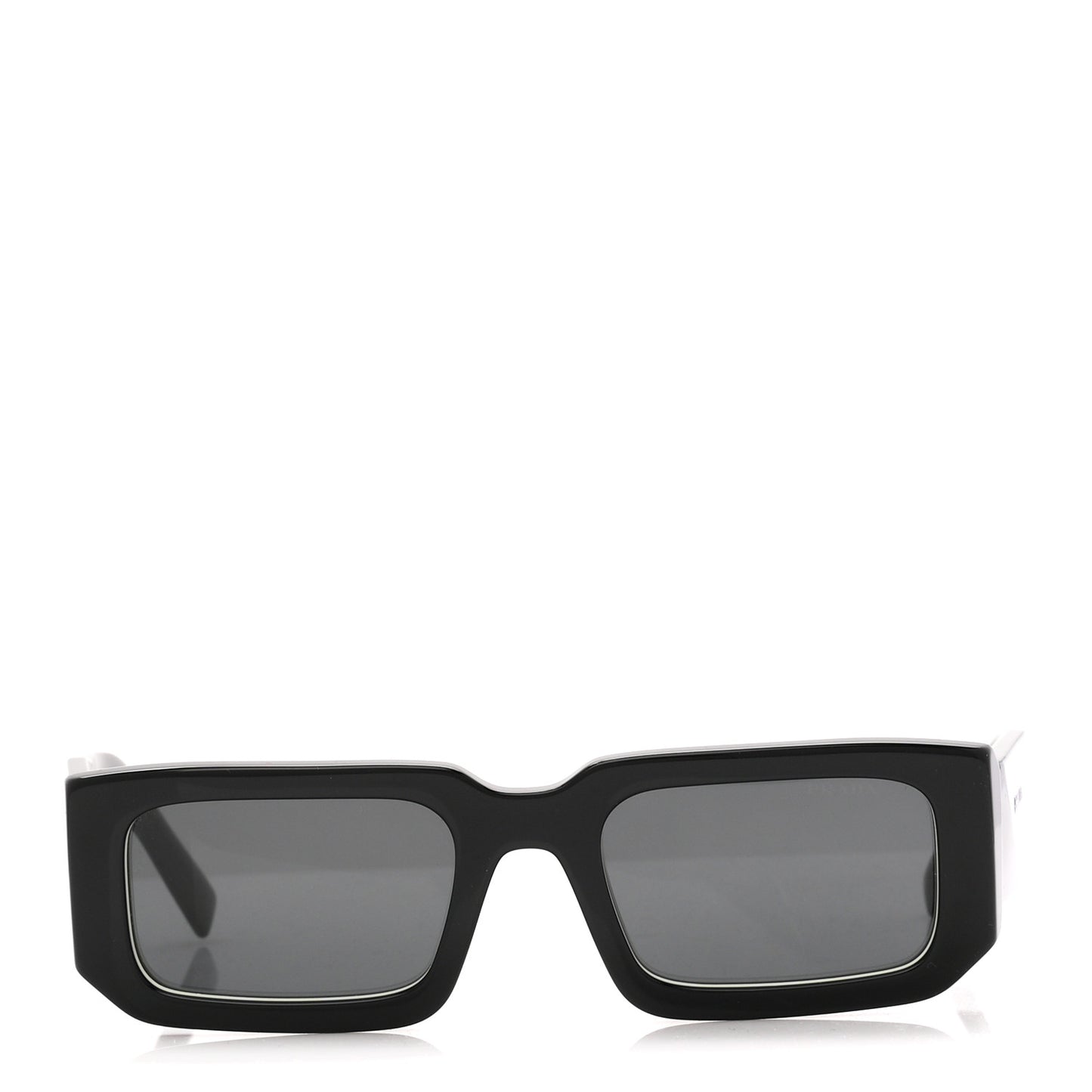 Acetate Symbole Sunglasses SPR 06Y Black