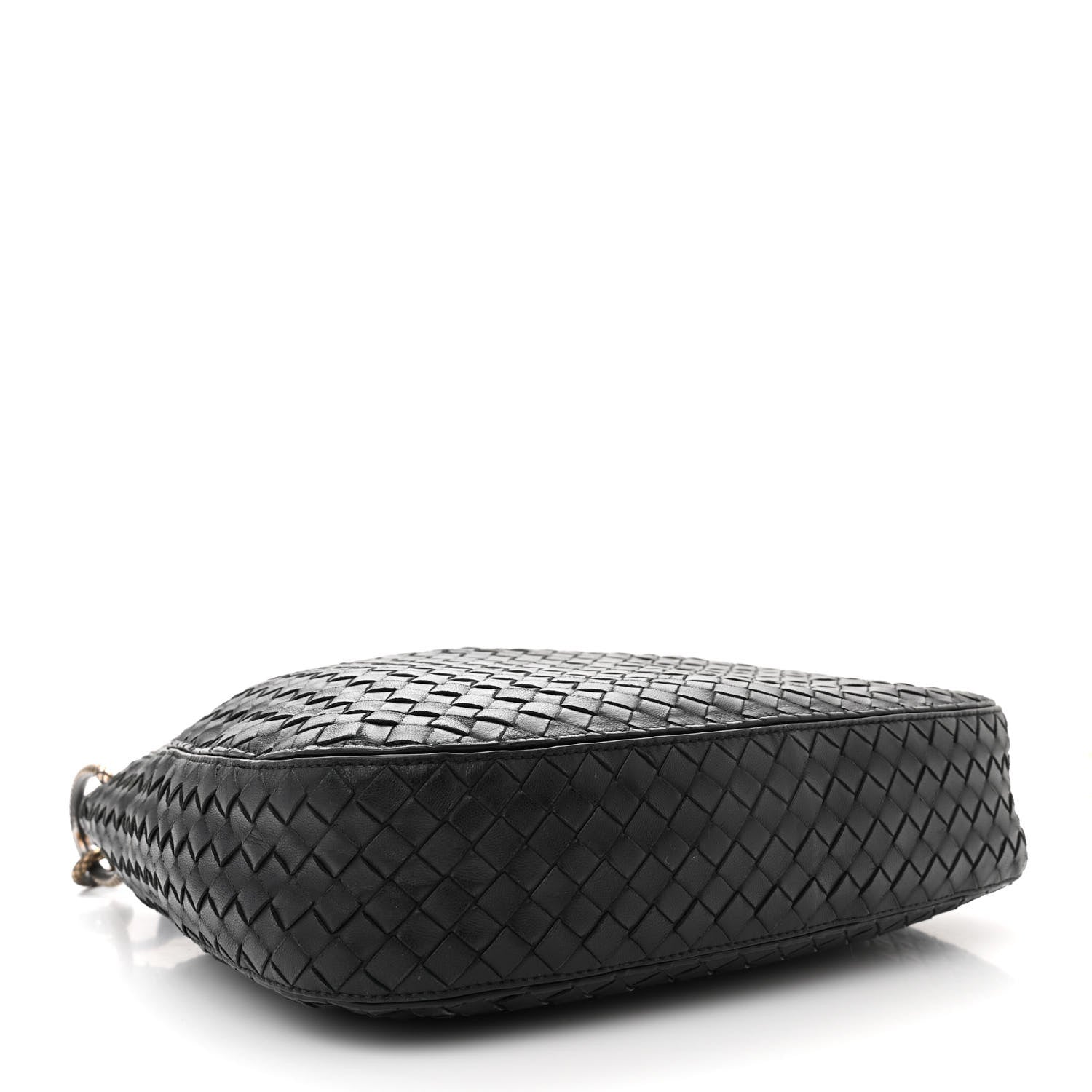 Bottega Veneta BOTTEGA VENETA Nappa Intrecciato Small Loop Ebano 6 of 16