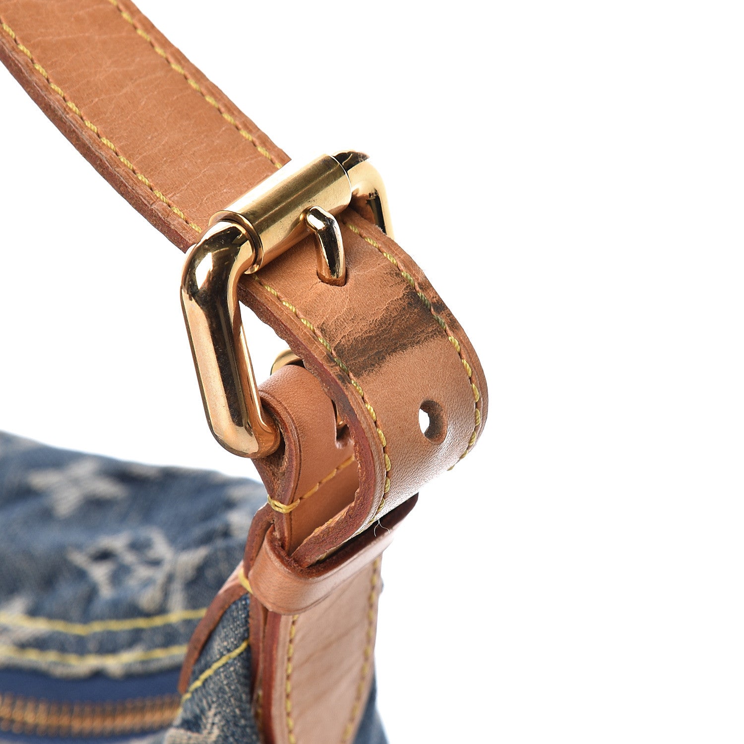 Louis Vuitton Monogram Denim Baggy PM Blue 11 of 13